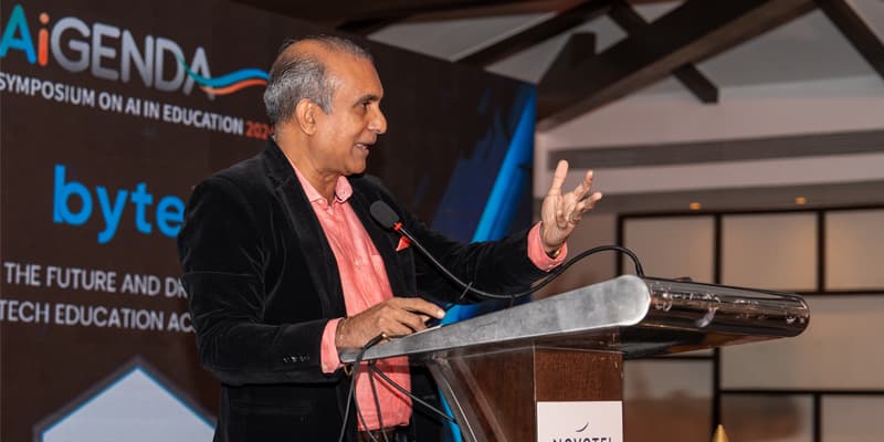 Dr. Niyan Marchon - Professor, Directorate of Higher Education, Goa speaking at AiGenda 2024