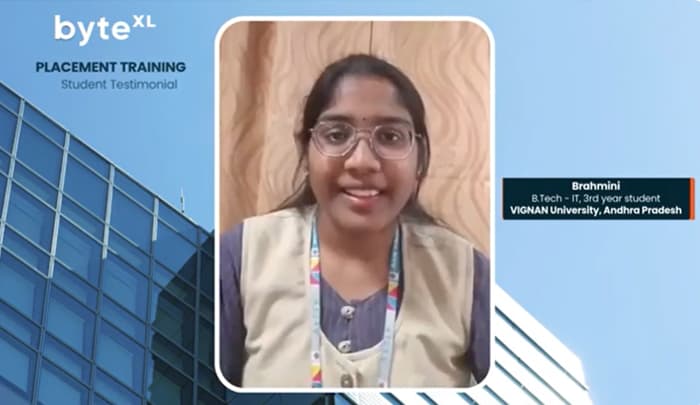 Brahmini, byteXL video testimonial