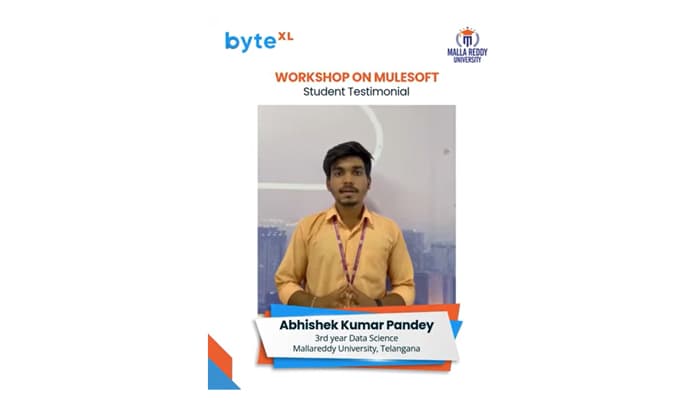 Abhishek Kumar Pandey, byteXL video testimonial